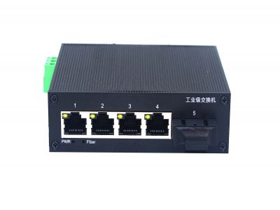 千兆1光4電工業(yè)級以太網(wǎng)交換機